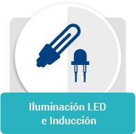 Iluminacion LED e inducción icono